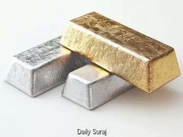 सोने और चांदी की कीमतों में बड़ी गिरावट, निवेशकों की नजर बाजार पर