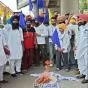 अकाली दल वारिस पंजाब का विरोध प्रदर्शन, मुख्यमंत्री के खिलाफ बेअदबी का मामला दर्ज करने की मांग