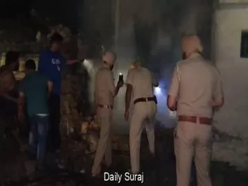 Sangrur: Blast Rocks Shop in Vegetable Market, Investigation Underway