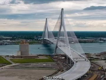 Six-Lane Gordie Howe Bridge Set to Boost Cross-Border Travel Between Canada and the US
