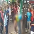बठिंडा फल मंडी में चोरी के शक में दो युवकों को खंभे से बांधकर पीटा, वीडियो वायरल