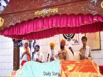 ਡੇਰਾ ਭਾਈ ਹਰਜੀ ਸਾਹਿਬ ਖੂਖਰੈਣ ਵਿਖੇ ਸਾਵਣ ਮਹੀਨੇ ਦੀ ਸੰਗਰਾਂਦ ਸ਼ਰਧਾਪੂਰਵਕ ਮਨਾਈ