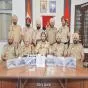 TWO LINKED TO CROSS-BORDER SMUGGLING MODULE HELD WITH 6 SOPHISTICATED PISTOLS, 1KG HEROIN, ₹10K DRUG MONEY