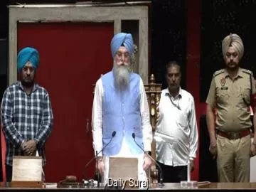 Punjab Assembly Monsoon Session Begins; House Adjourned Till Noon After Tribute to Departed Souls