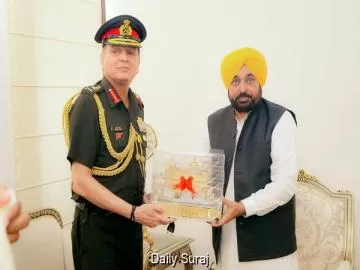 CM Bhagwant Singh Mann Calls For Stronger Cooperation With Indian Army For Welfare Of Punjab & Nation