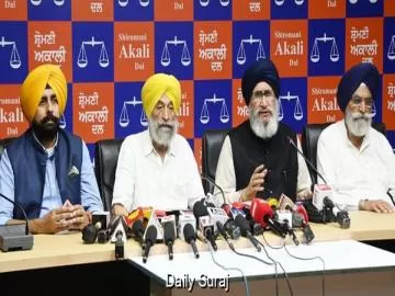 ਸੁਖਬੀਰ ਬਾਦਲ ’ਤੇ ਹਮਲੇ ਦੀ ਉੱਚ ਪੱਧਰੀ ਜਾਂਚ ਦੀ ਮੰਗ, ਭੂੰਦੜ ਬੋਲੇ- ਸਾਜ਼ਿਸ਼ ਦਾ ਪਤਾ ਲਾਇਆ ਜਾਵੇ
