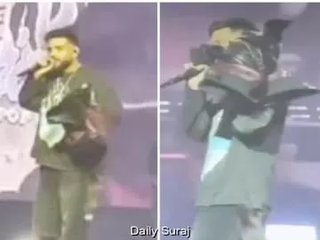 Karan Aujla Stops Adelaide Concert After Fan Throws Jacket on Stage