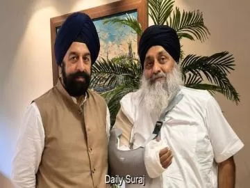 ਪੰਜਾਬ BJP ਦੇ ਕੋਰ ਮੈਂਬਰ RP Singh ਨੇ ਸੁਖਬੀਰ ਬਾਦਲ ਨਾਲ ਕੀਤੀ ਮੁਲਾਕਾਤ, ਗਠਜੋੜ ਬਾਰੇ ਦਿੱਤੇ ਸਕਾਰਾਤਮਕ ਸੰਕੇਤ