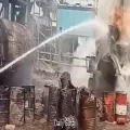 Massive Fire Breaks Out at Mubarakpur Lac Plant After Boiler Explosion