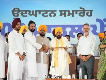 ਮੁੱਖ ਮੰਤਰੀ ਭਗਵੰਤ ਸਿੰਘ ਮਾਨ ਵੱਲੋਂ ਪਿੰਡਾਂ ਦੇ ਨੌਜਵਾਨਾਂ ਨੂੰ 500 ਆਧੁਨਿਕ 'ਪੇਂਡੂ ਖੇਡ ਮੈਦਾਨਾਂ' ਦਾ ਤੋਹਫ਼