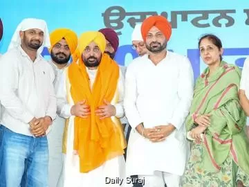 CM Bhagwant Singh Mann inaugurates ‘Pendu Khed Maidan’ developed across various districts of Punjab from Patiala