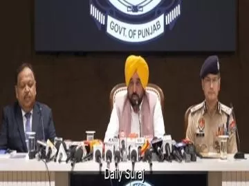 “Those Supplying Drugs Are Now Conducting Anti-Drug Marches,” Says CM Bhagwant Mann Countering BJP