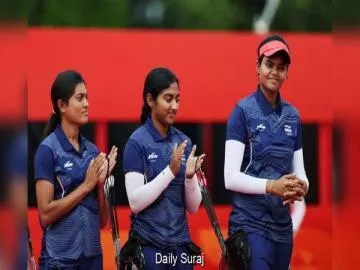 India Retain Asian Games Archery Title, Equal World Record With 238-234 Win Over China