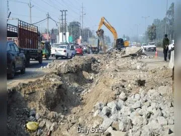 Ludhiana: Jassian Road Underpass Construction in Full Swing, Commuters Expect Traffic Relief