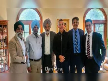 अमेरिकी परिवहन सचिव ने भारतीय-अमेरिकी कारोबारी दर्शन सिंह धालीवाल से की मुलाकात, पंजाबी ट्रक ड्राइवरों के मुद्दों पर हुई चर्चा