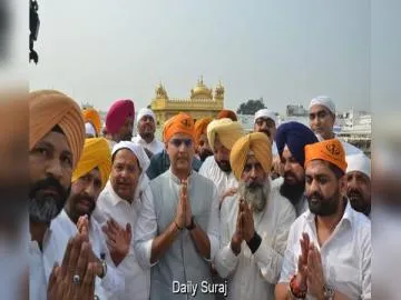 Pargat Singh Visits Golden Temple With Sachin Pilot, Congress Leaders Signal Unity Ahead of 2027 Polls