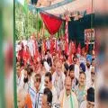 INDIA Bloc Protests Alleged Vote Theft in Yamunanagar, Burns Effigy of Chief Election Commissioner