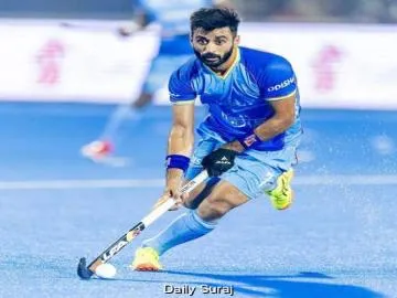 ਏਸ਼ੀਅਨ ਚੈਂਪੀਅਨਜ਼ ਟਰਾਫੀ ਤੋਂ ਪਹਿਲਾਂ ਭਾਰਤ ਨੂੰ ਵੱਡਾ ਝਟਕਾ: ਮਾਸਪੇਸ਼ੀਆਂ 'ਚ ਸੱਟ ਕਾਰਨ ਮਨਪ੍ਰੀਤ ਸਿੰਘ ਟੀਮ 'ਚੋਂ ਬਾਹਰ