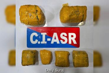 Three Arrested in Amritsar with 12 Kg Narcotics; Pakistan Link Suspected