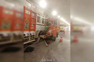 कीरतपुर-मनाली हाईवे पर भीषण हादसा, दो ट्रकों की टक्कर में 4 की मौत, 7 घायल