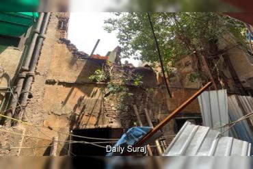 दिल्ली के करोल बाग में पुरानी इमारत का हिस्सा ढहा, एक व्यक्ति की मौत