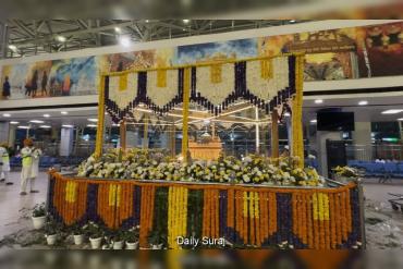 Amritsar Decked Out in Floral Splendour for Sri Guru Ramdas Ji’s Parkash Purab