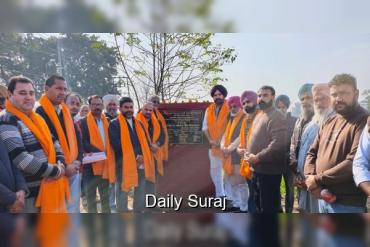 ਨਗਰ ਕੌਂਸਲ ਵਲੋਂ ਕਰਵਾਏ ਜਾਣ ਵਾਲੇ ਕਰੀਬ 70 ਲੱਖ ਦੇ ਕੰਮਾਂ ਦਾ ਵਿਧਾਇਕ ਨੇ ਕੀਤਾ ਉਦਘਾਟਨ ,