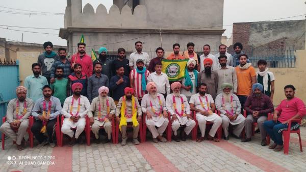 ਗੁਰਪ੍ਰੀਤ ਸਿੰਘ ਗਿੱਲ ਭਾਰਤੀ ਕਿਸਾਨ ਯੂਨੀਅਨ ਉਗਰਾਹਾਂ ਇਕਾਈ ਸਹਿਣਾ ਦੇ ਪ੍ਰਧਾਨ ਬਣੇ