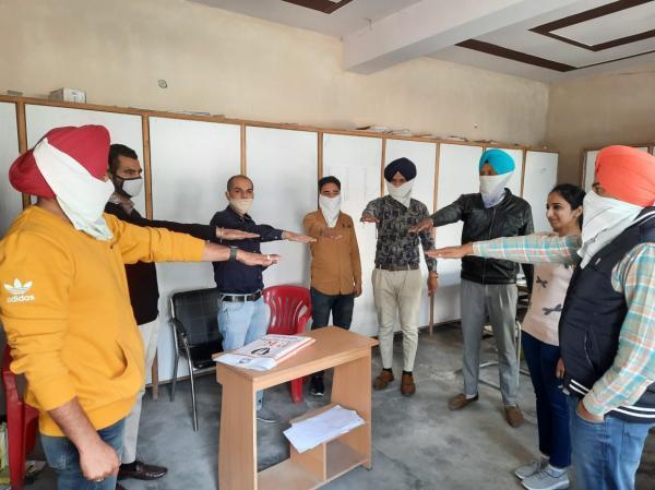 ਮਗਨਰੇਗਾ ਤਹਿਤ ਪਿੰਡਾਂ ਵਿੱਚ ਜਨ-ਅੰਦੋਲਨ ਕੋਵਿਡ-19 ਕੈਂਪੇਨ