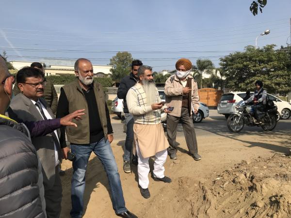ਪੱਖੋਵਾਲ ਰੋਡ ਰੇਲ ਅੰਡਰ ਬਿ੍ਰਜ ਦਾ ਇੱਕ ਪਾਸਾ ਅਗਲੇ ਤਿੰਨ ਮਹੀਨਿਆਂ ਵਿੱਚ ਵਾਹਨਾਂ ਦੀ ਆਵਾਜਾਈ ਲਈ ਜਨਤਾ ਨੂੰ ਕੀਤਾ ਜਾਵੇਗਾ ਸਮਰਪਿਤ - ਭਾਰਤ ਭੂਸ਼ਣ ਆਸ਼ੂ