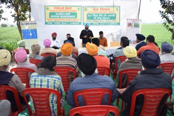 ਪਿੰਡ ਕਨੋਈ ਵਿਖੇ ਸਮਾਰਟ ਸੀਡਰ ਅਤੇ ਹੈਪੀ ਸੀਡਰ ਨਾਲ ਬੀਜੀ ਕਣਕ ਤੇ ਖੇਤ ਦਿਵਸ ਮਨਾਇਆ