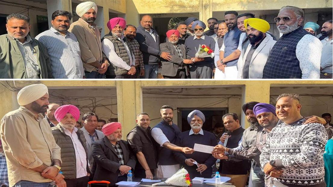ਜੋਗਿੰਦਰ ਸਿੰਘ ਮਾਨ ਨੇ ਪੇਂਡੂ ਵਿਕਾਸ ਲਈ ਪੰਚਾਇਤਾਂ ਨੂੰ ਵੰਡੇ 1.25 ਕਰੋੜ ਦੇ ਚੈੱਕ
