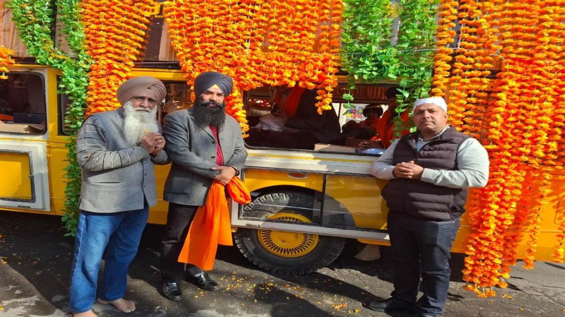 ਬੀਜੇਪੀ ਹਲਕਾ ਇੰਚਾਰਜ ਨੇ ਕੀਤਾ ਨਗਰ ਕੀਰਤਨ ਦਾ ਸਆਗਤ