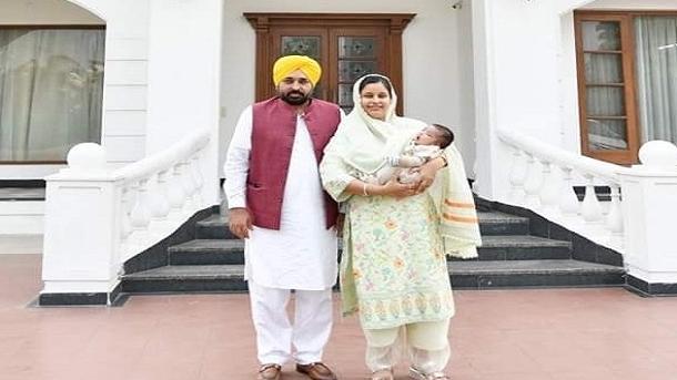ਪੰਜਾਬ ਮੁੱਖ ਮੰਤਰੀ ਮਾਨ ਪਰਿਵਾਰ ਸਮੇਤ ਗੁਰਦੁਆਰਾ ਸ੍ਰੀ ਬਿਭੌਰ ਸਾਹਿਬ ਵਿਖੇ ਹੋਏ ਨਤਮਸਤਕ