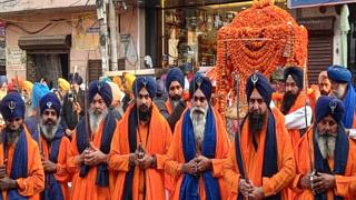 ਸ਼ਹੀਦ ਭਾਈ ਮਨੀ ਸਿੰਘ ਜੀ ਦੇ ਸ਼ਹੀਦੀ ਦਿਹਾੜੇ 'ਤੇ ਸਜਾਇਆ ਵਿਸ਼ਾਲ ਨਗਰ ਕੀਰਤਨ