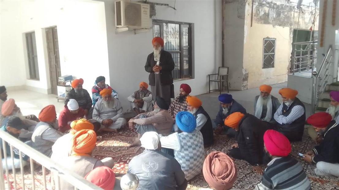 ਭਾਕਿਯੂ ਭਟੇੜੀ ਕਲਾਂ ਦੀ ਮੀਟਿੰਗ 'ਚ ਵਿਚਾਰਾਂ ਦੇ ਦੌਰਾਨ ਹੋਇਆ ਵਿਚਾਰ