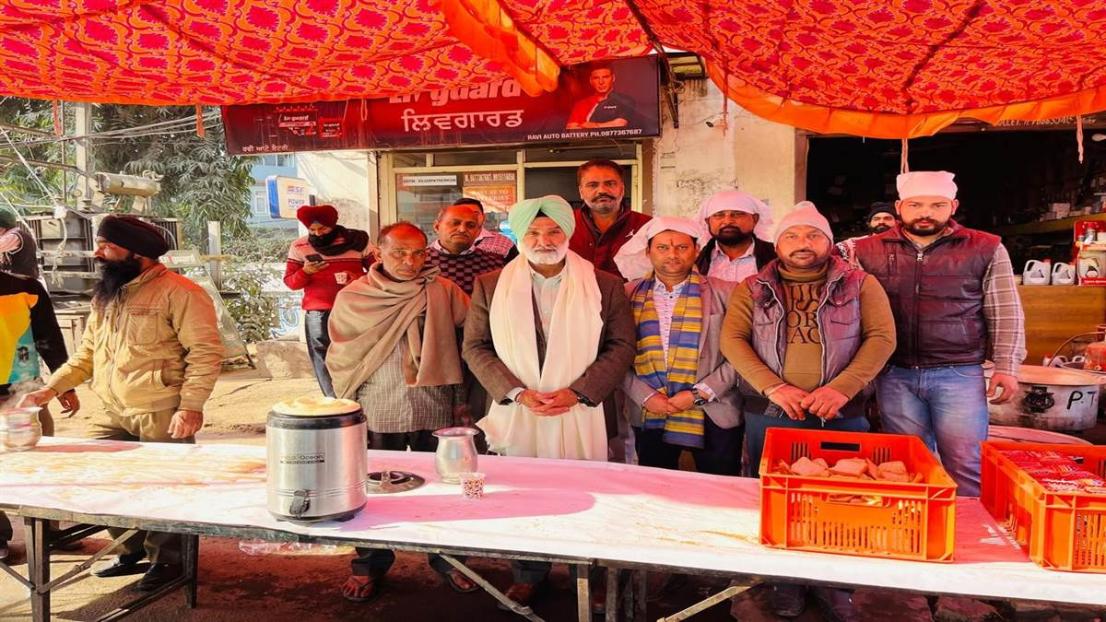 ਸਾਹਿਬਜ਼ਾਦਿਆਂ ਦੀ ਸ਼ਹਾਦਤ ਨੂੰ ਸਮਰਪਿਤ ਲੰਗਰ ਲਾਇਆ