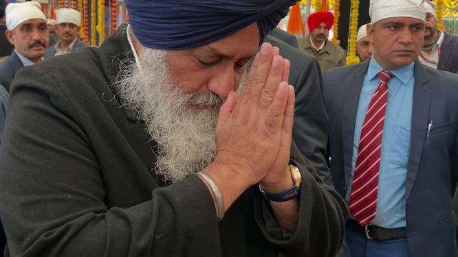 ਸੁਖਬੀਰ ਸਿੰਘ ਬਾਦਲ ਤਖ਼ਤ ਸ੍ਰੀ ਦਮਦਮਾ ਸਾਹਿਬ ਵਿਖੇ ਹੋਏ ਨਤਮਸਤਕ