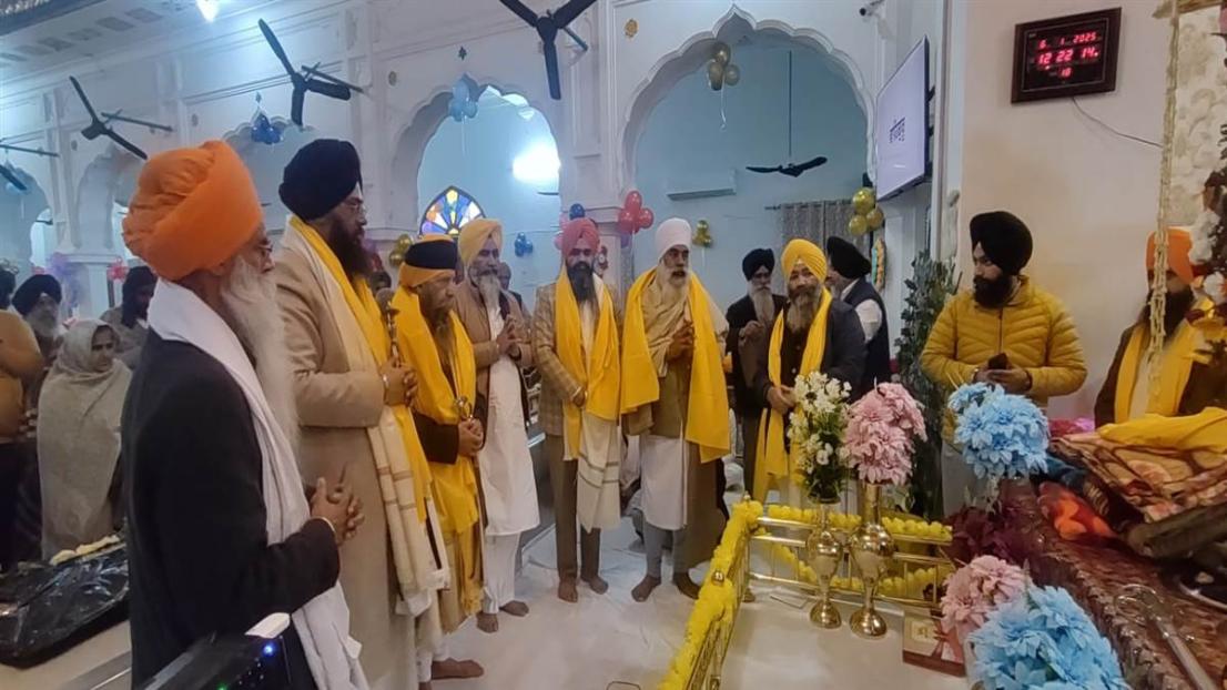 ਗੁਰਦੁਆਰਾ ਜਾਮਨੀ ਸਾਹਿਬ ਬਾਜੀਦਪੁਰ ਵਿਖੇ ਪ੍ਰਕਾਸ਼ ਦਿਹਾੜਾ ਮਨਾਇਆ