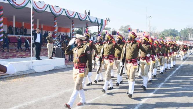 ਪੰਜਾਬ ਪੁਲਿਸ ਵੱਲੋਂ ਗਣਤੰਤਰ ਦਿਵਸ ਸਮਾਰੋਹ ਲਈ ਕੀਤੇ ਗਏ ਸਖਤ ਸੁਰੱਖਿਆ ਪ੍ਰਬੰਧ