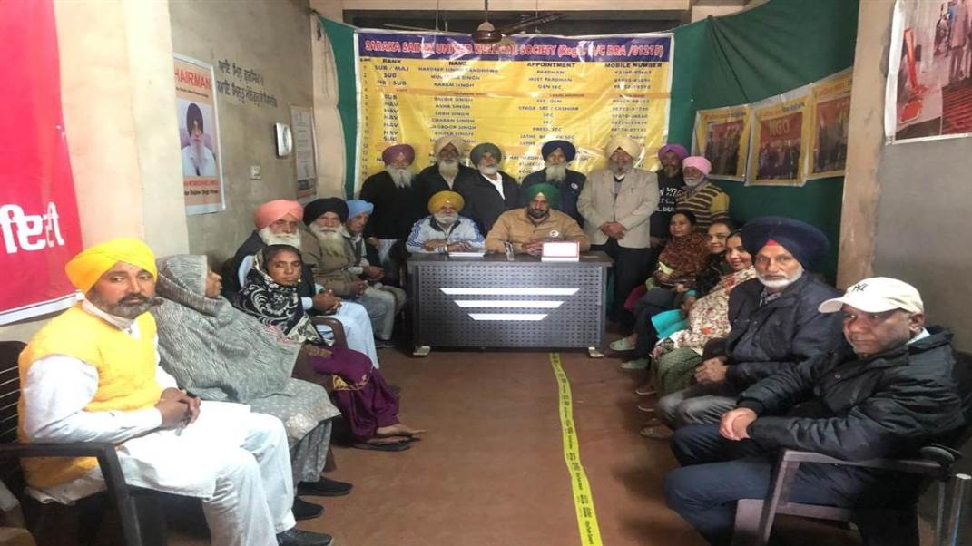 ਸਾਬਕਾ ਫ਼ੌਜੀਆਂ ਦੀਆਂ ਮੁਸ਼ਕਿਲਾਂ ਸਬੰਧੀ ਕੀਤਾ ਵਿਚਾਰ-ਵਟਾਂਦਰਾ