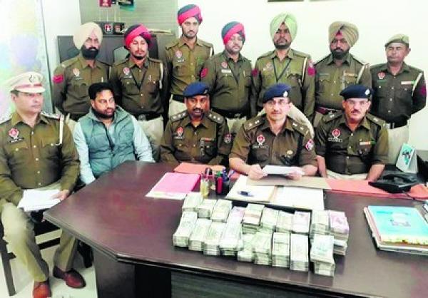 ਖੰਨਾ ’ਚ 62 ਲੱਖ ਰੁਪਏ ਤੇ ਹੈਰੋਇਨ ਸਮੇਤ 7 ਕਾਬੂ