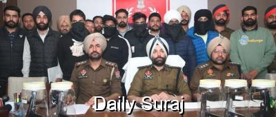 ਪੰਜਾਬ 'ਚ ਟਲੀ ਵੱਡੀ ਵਾਰਦਾਤ, ਗੈਂਗਸਟਰ ਭਿੰਡਰ ਦੇ 5 ਸਾਥੀ ਕਾਬੂ