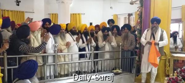 ਤਖ਼ਤ ਸ੍ਰੀ ਕੇਸਗੜ੍ਹ ਸਾਹਿਬ ਵਿਖੇ ਨਤਮਸਤਕ ਹੋਏ ਜਥੇਦਾਰ ਕੁਲਦੀਪ ਸਿੰਘ ਗੜਗੱਜ
