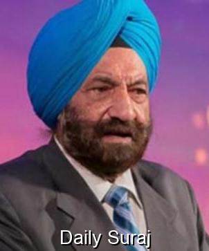 ਸਾਬਕਾ MP ਤਰਲੋਚਨ ਸਿੰਘ ਨੇ ਮਾਸਟਰ ਤਾਰਾ ਸਿੰਘ ਦੇ ਸੈਮੀਨਾਰ ਨੂੰ ਰੱਦ ਕਰਨ ’ਤੇ PU ਦੇ ਵੀਸੀ ਨੂੰ ਲਿਖੀ ਚਿੱਠੀ