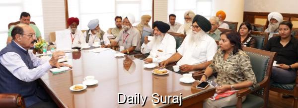 Mohinder Bhagat Listens to Grievances of Freedom Fighters’ Families, Directs Officials for Immediate Redressal