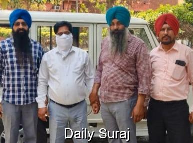 10,000 ਰੁਪਏ ਰਿਸ਼ਵਤ ਲੈਂਦਾ ਅਨੁਸੂਚਿਤ ਜਾਤੀਆਂ ਭੌਂ ਵਿਕਾਸ ਅਤੇ ਵਿੱਤ ਨਿਗਮ ਦਾ ਜ਼ਿਲ੍ਹਾ ਮੈਨੇਜਰ ਵਿਜੀਲੈਂਸ ਬਿਊਰੋ ਵੱਲੋਂ ਕਾਬੂ