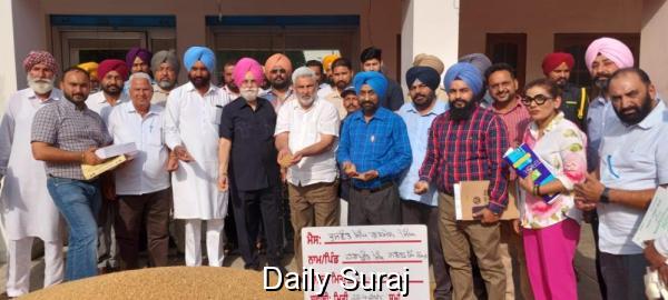ਕੈਬਨਿਟ ਮੰਤਰੀ ਲਾਲ ਚੰਦ ਕਟਾਰੂਚੱਕ ਵੱਲੋਂ ਏਸ਼ੀਆ ਦੀ ਸਭ ਤੋ ਵੱਡੀ ਅਨਾਜ ਮੰਡੀ ਖੰਨਾ ਵਿਖੇ ਕਣਕ ਦੇ ਖਰੀਦ ਪ੍ਰਬੰਧਾਂ ਦਾ ਲਿਆ ਜਾਇਜ਼ਾ