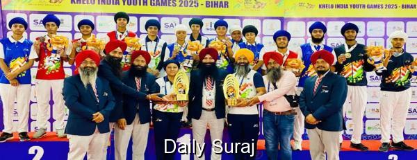 ਖੇਲੋ ਇੰਡੀਆ ਯੂਥ ਗੇਮਜ਼ 'ਚ ਗਤਕਾ ਖੇਡ ਨੇ ਪੰਜਾਬ ਦੀ ਝੋਲੀ ਪਾਏ ਸੱਤ ਮੈਡਲ - ਡਾ.ਰਜਿੰਦਰ ਸਿੰਘ ਸੋਹਲ