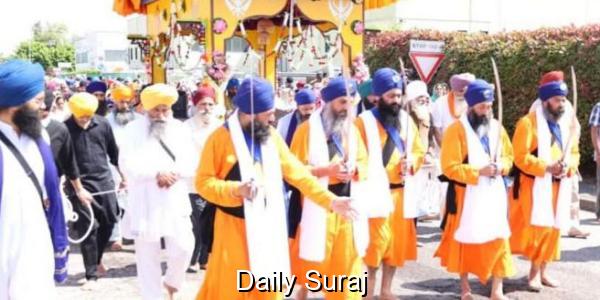 ਇਟਲੀ ਦੇ ਸ਼ਹਿਰ ਕਾਜਲਮਾਜੋਰੇ ਵਿਖੇ ਸਜਾਇਆ ਨਗਰ ਕੀਰਤਨ